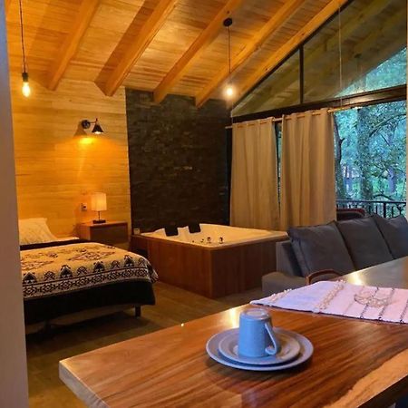 Cabana De Lujo Con Jacuzzi A 10 Min Del Pueblo Mazamitla Exterior foto